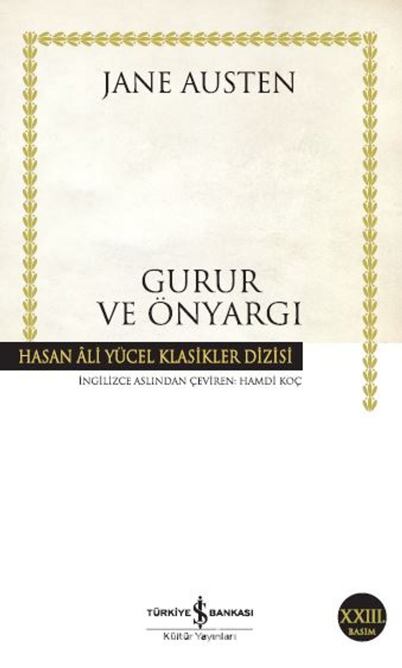 Gurur ve Önyargı (Ciltsiz)