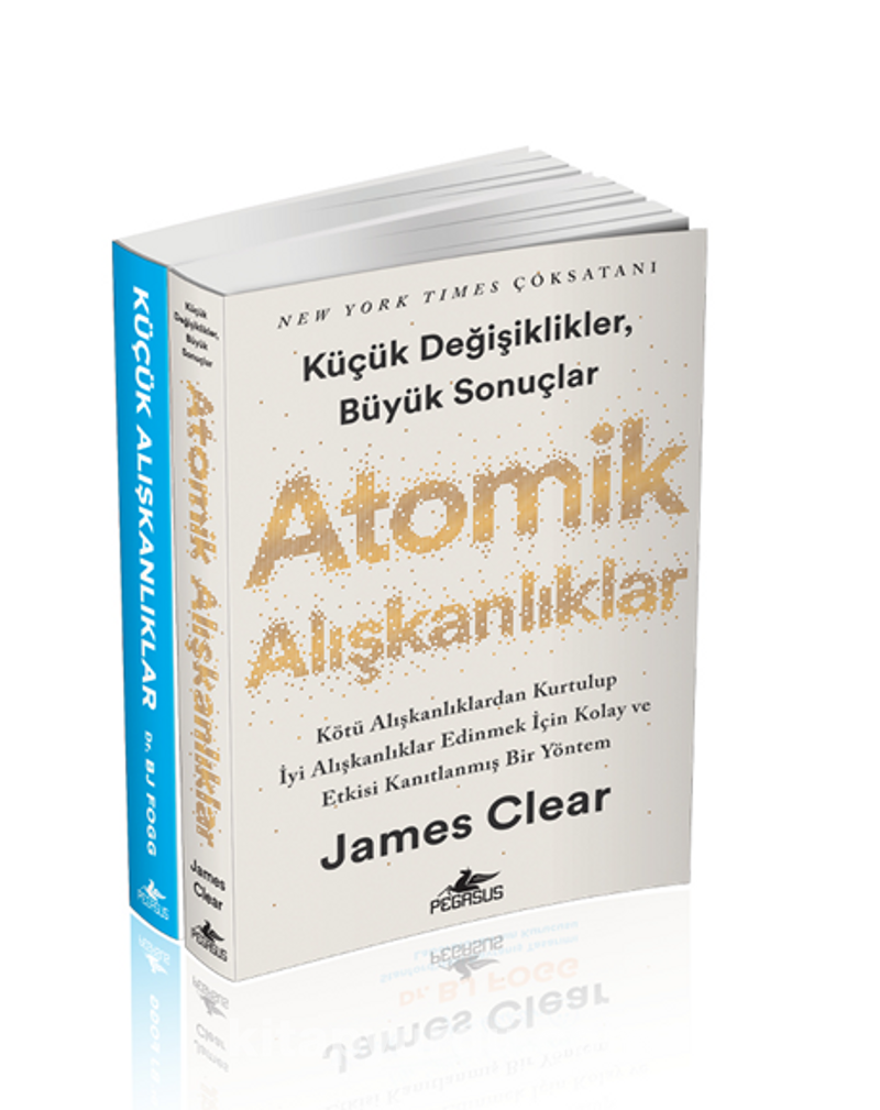 Atomik Alışkanlıklar - Küçük Alışkanlıklar Takım Set 2 Kitap