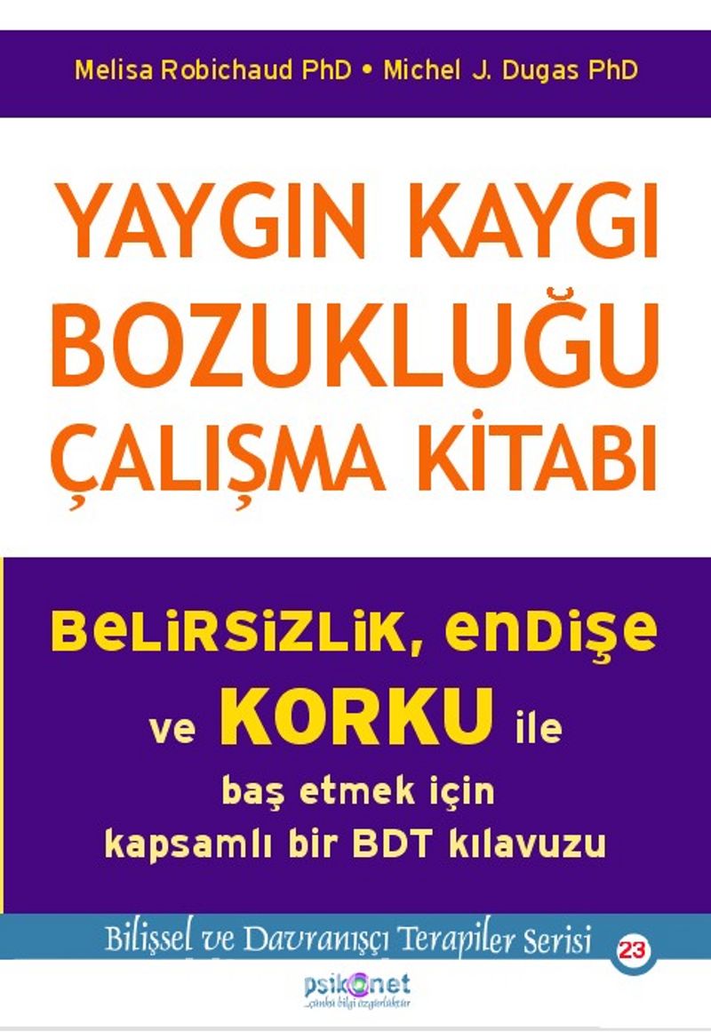 Yaygın Kaygı Bozukluğu  Çalışma Kitabı