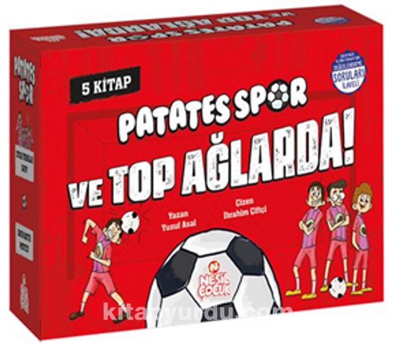 Patatesspor ve Top Ağlarda (5 Kitap+Soru Kitapçığı)