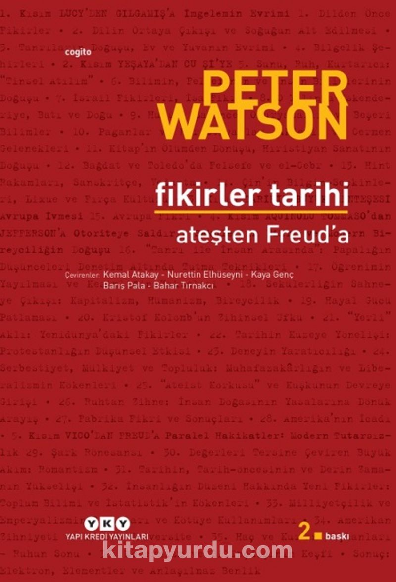 Fikirler Tarihi - Ateşten Freud'a