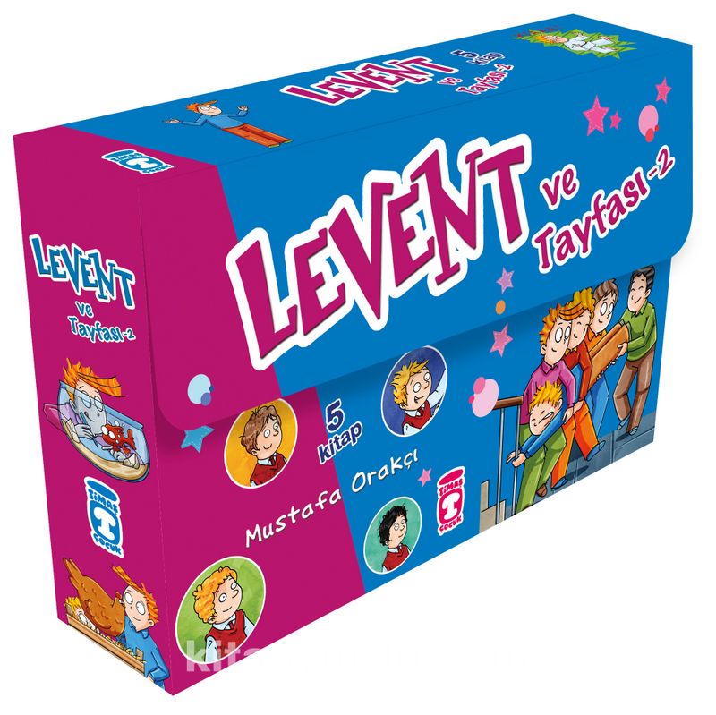 Levent ve Tayfası- 2 Set (5 Kitap)