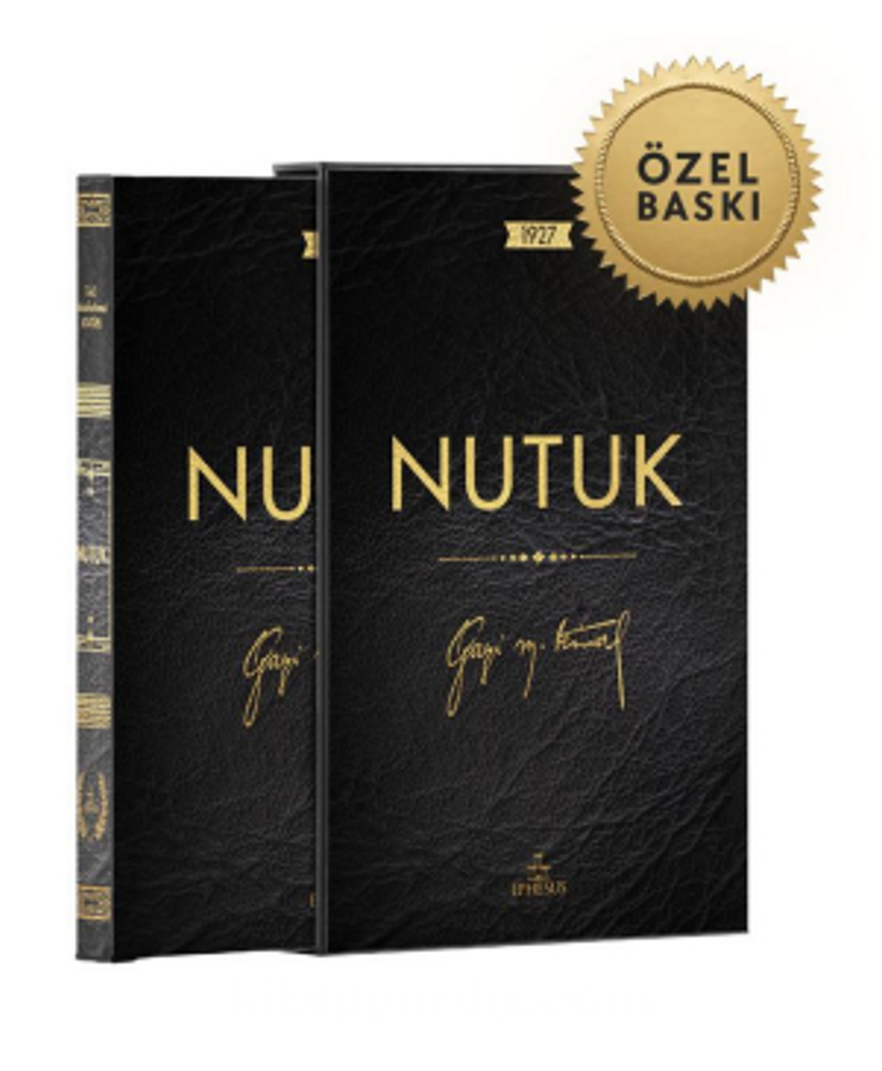 NUTUK (ÖZEL DERİ CİLTLİ VE KUTULU)