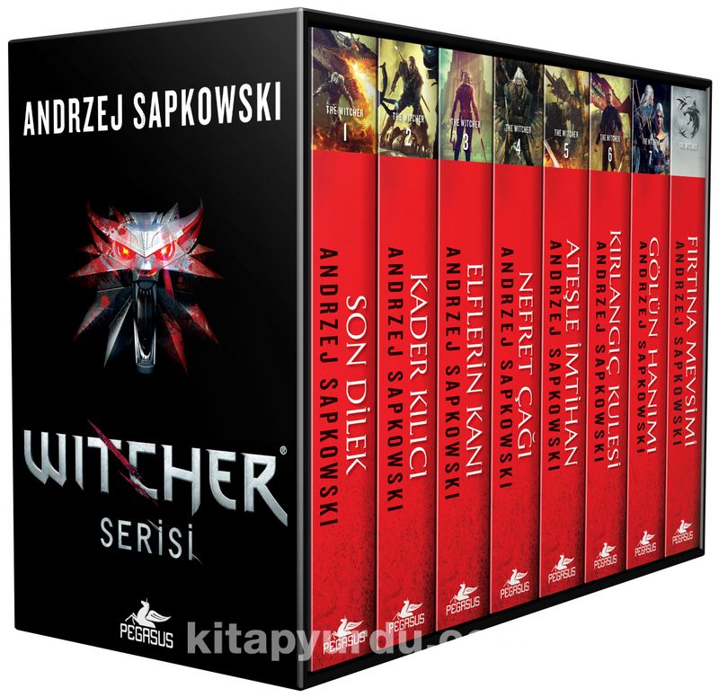 The Witcher Serisi Kutulu Özel Set (8 Kitap)