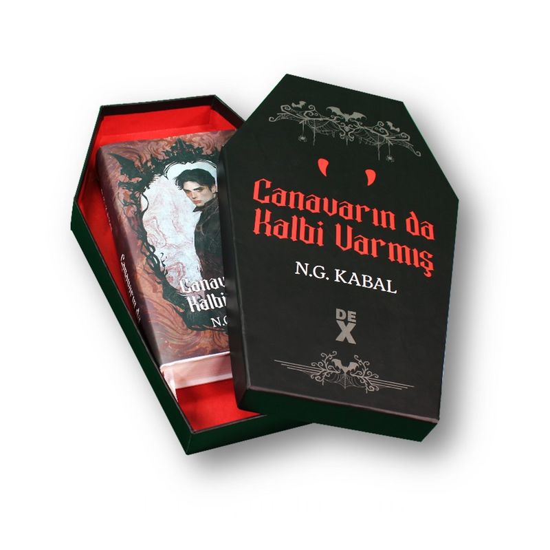Canavarın Da Kalbi Varmış (Ciltli-Kutulu)
