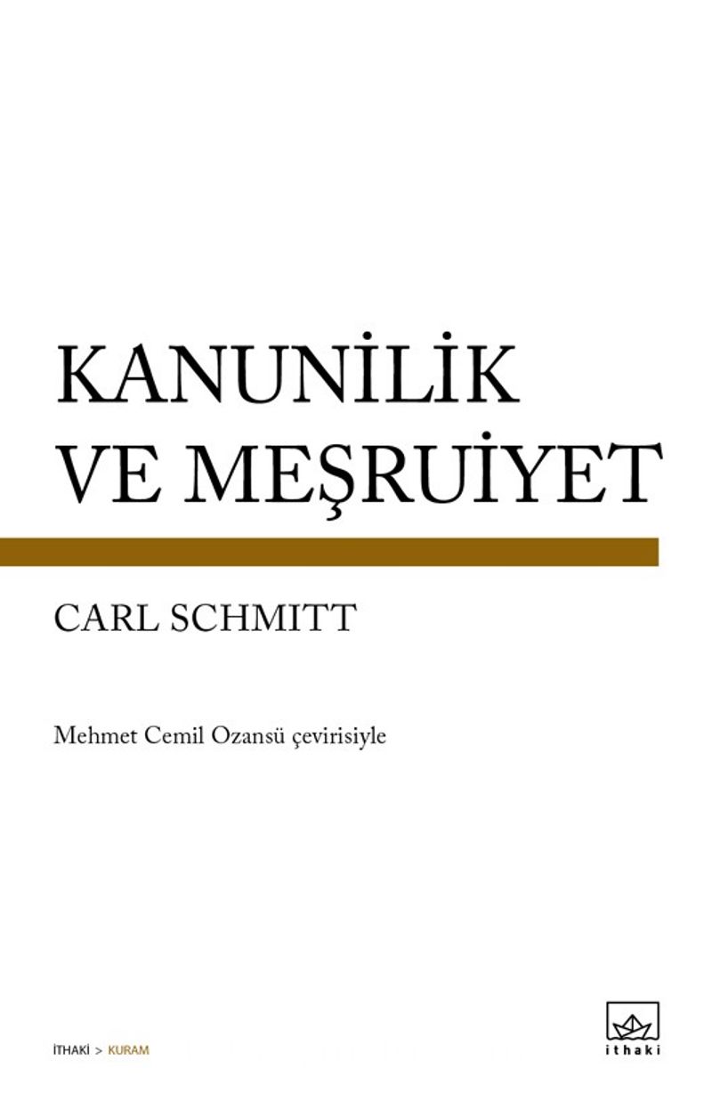 Kanunilik ve Meşruiyet