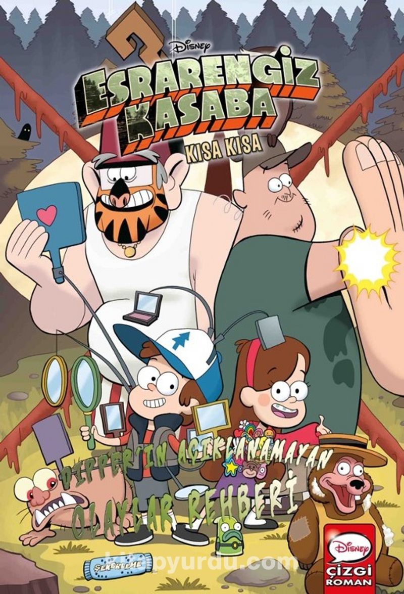 Disney Esrarengiz Kasaba Kısa Kısa Dipper’ın Açıklanamayan Olaylar Rehberi