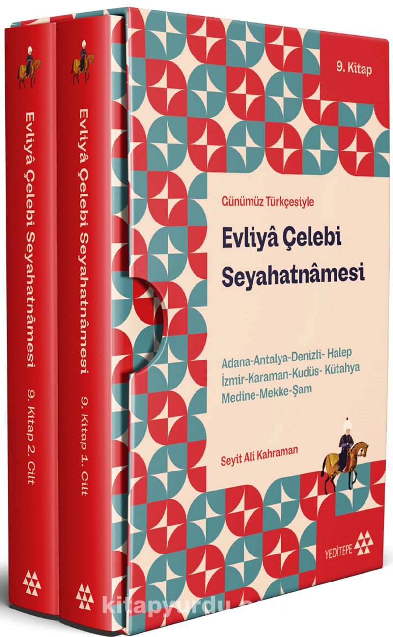Günümüz Türkçesiyle Evliya Çelebi Seyahatnamesi 9. Kitap 2 Cilt (Kutulu)
