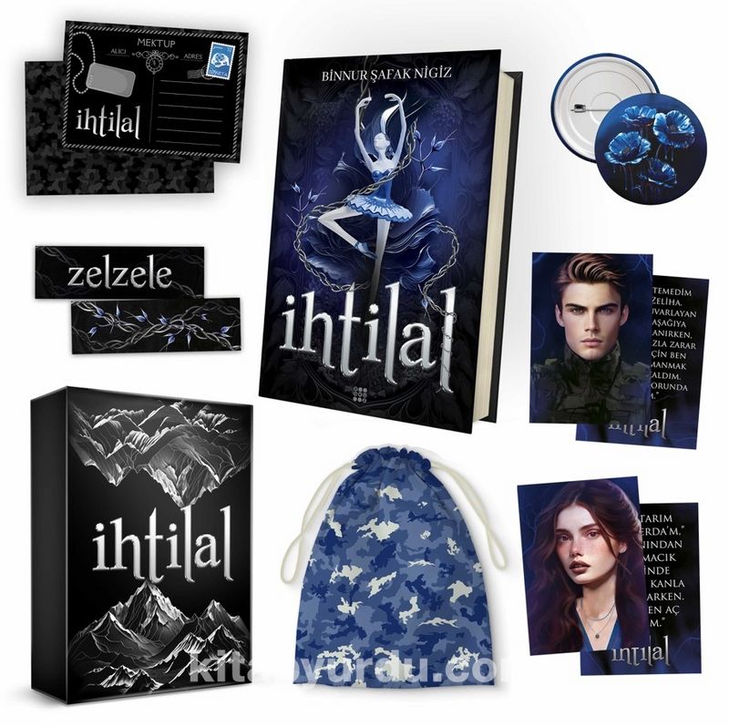 İhtilal 1 - Zelzele (Kutulu Ciltli Set)