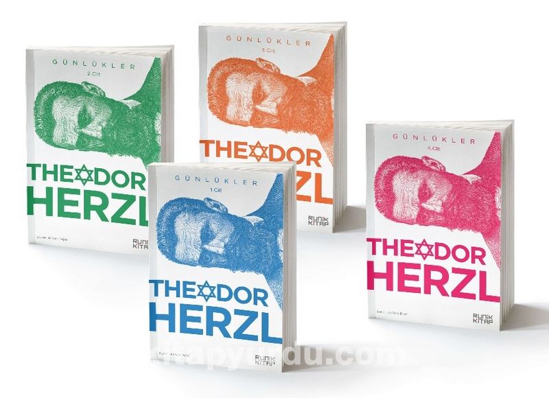 Theodor Herzl’in Günlükleri (4 Cilt Takım)
