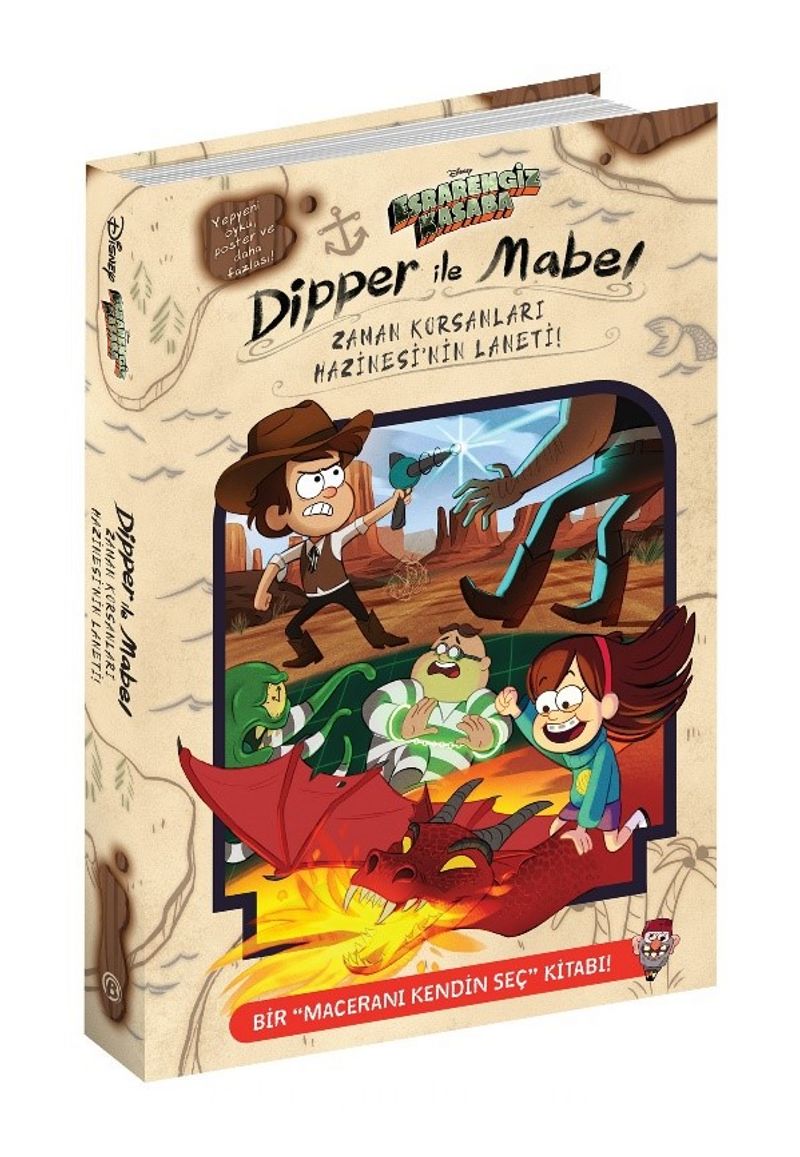 Disney Esrarengiz Kasaba / Dipper ve Mabel Zaman Korsanları Hazinesi’nin Laneti