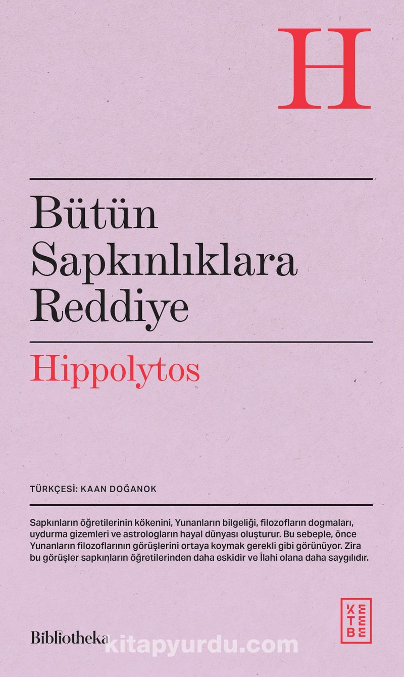 Bütün Sapkınlıklara Reddiye