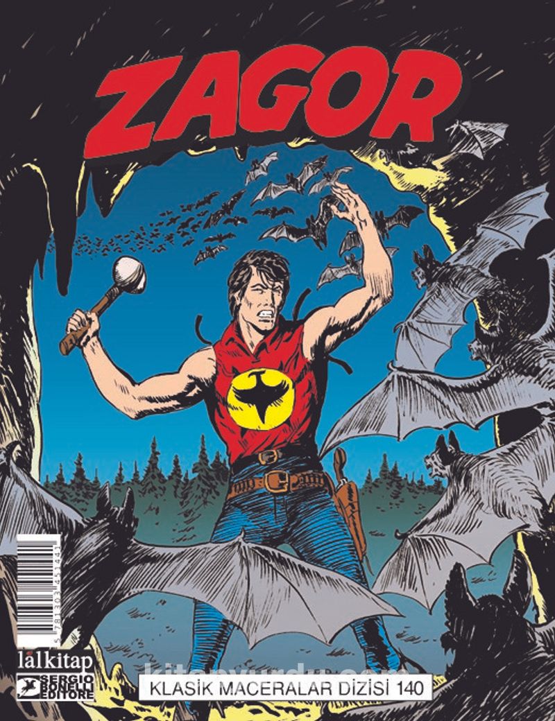 Zagor Klasik Maceralar Cilt 140 / Kabus Geri Dönüyor-Kötülük Tohumu-Manitu’nun Hazine Sandığı-Tin-Hinan’ın Asası