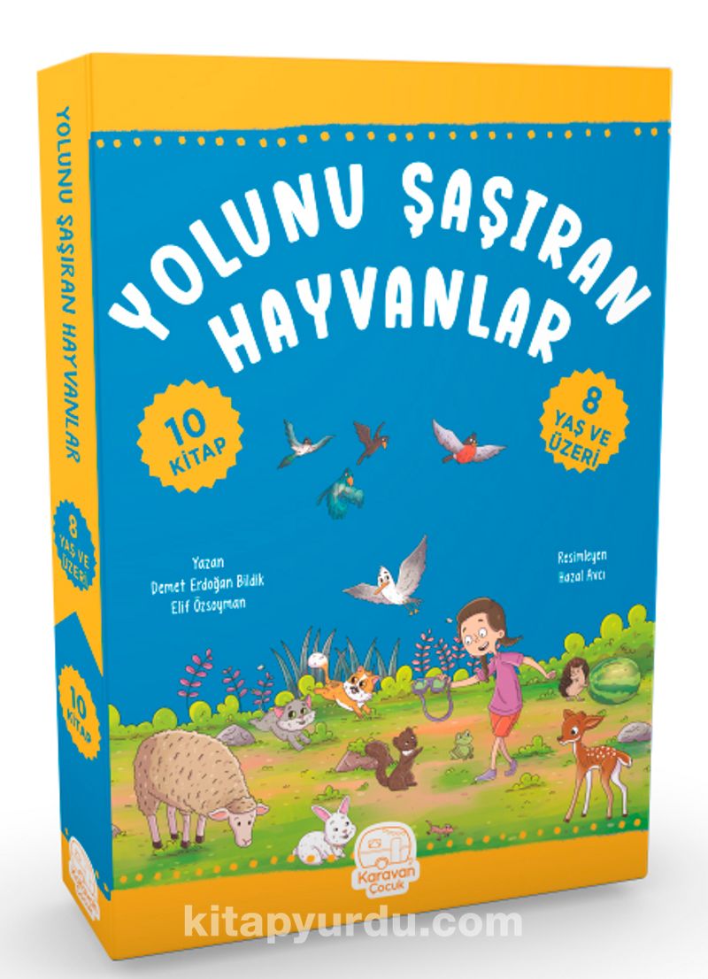 Yolunu Şaşıran Hayvanlar (10 Kitap)
