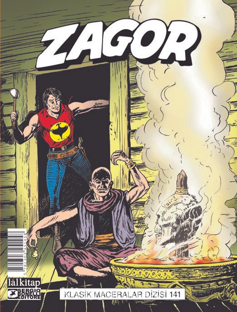 Zagor Klasik Maceralar Cilt 141 / Kushlu Büyücüler-Toz Tanrısı-Okyanusta Düello-Timsah Koyu