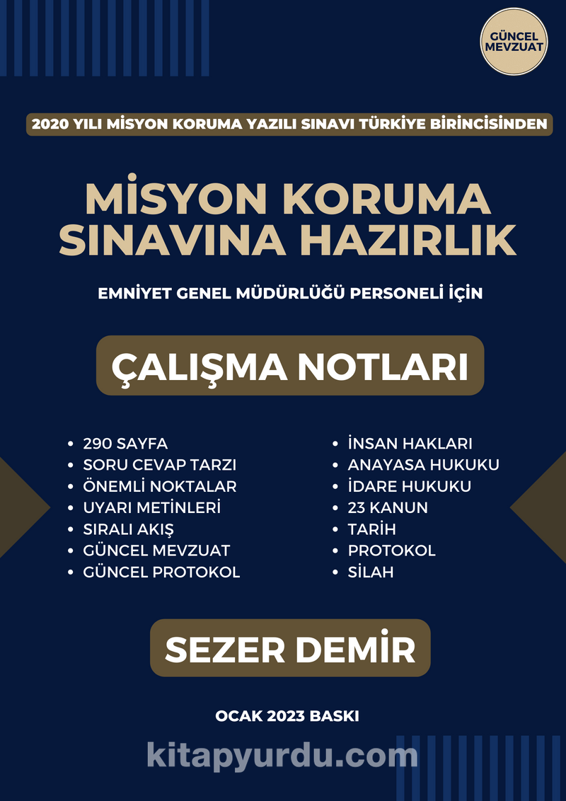 Misyon Koruma Sınavına Hazırlık (Özet Çalışma Notları)