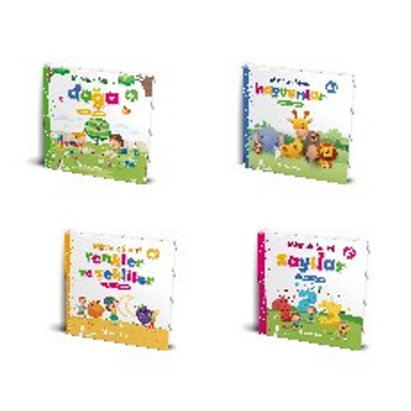 0-3 Yaş Bebek Kitapları Seti (4 Kitap)