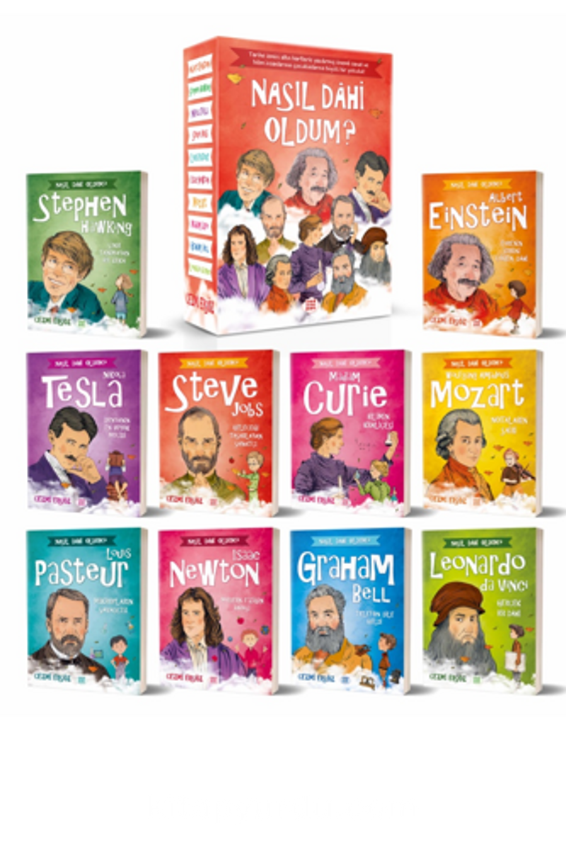 Nasıl Dahi Oldum? Serisi (Kutulu 10 Kitap Takım)