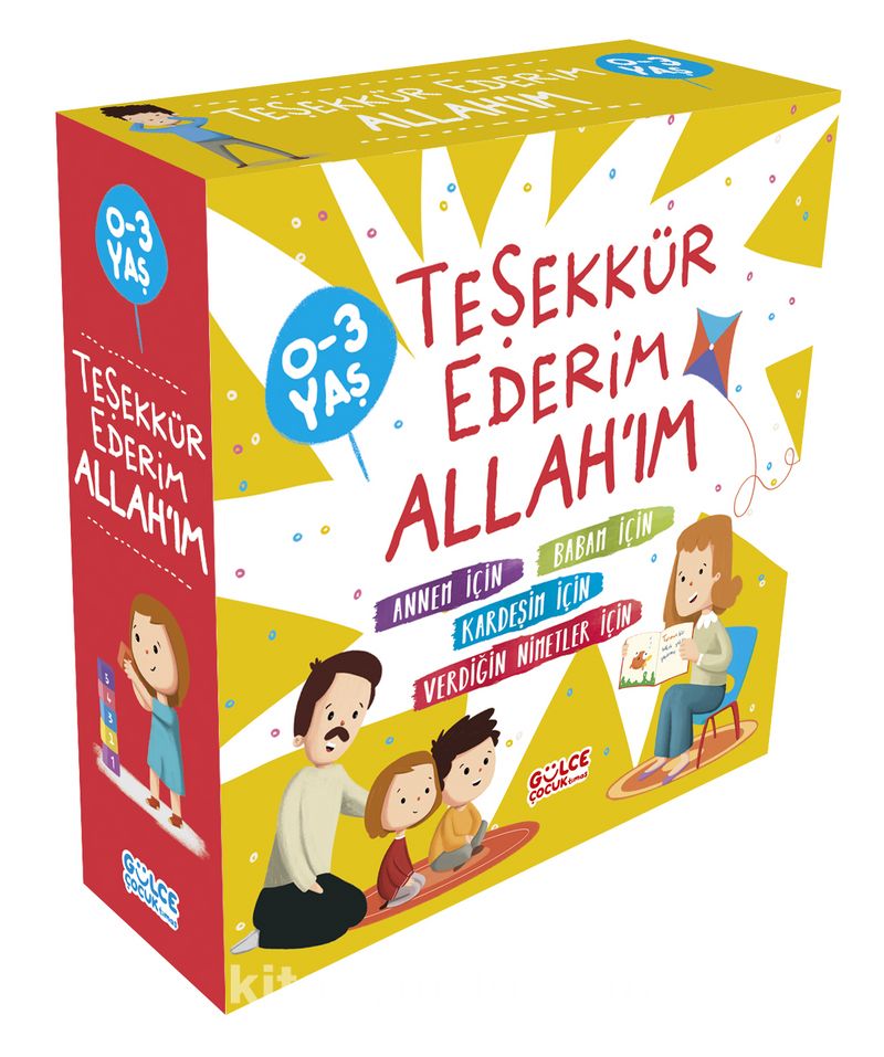 Teşekkür Ederim Allah'ım Set (4 Kitap)