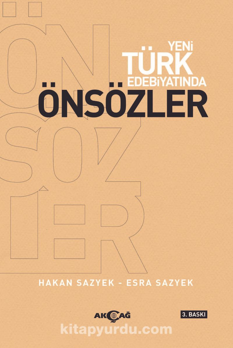 Yeni Türk Edebiyatında Önsözler