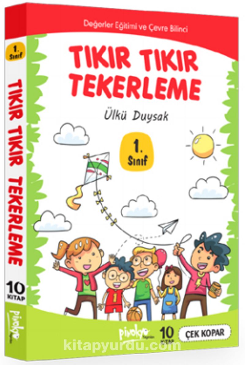 1. Sınıf Tıkır Tıkır Tekerleme (10 Kitaplık Set)