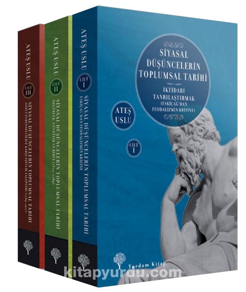 Siyasal Düşüncelerin Toplumsal Tarihi (3 Kitap Takım)