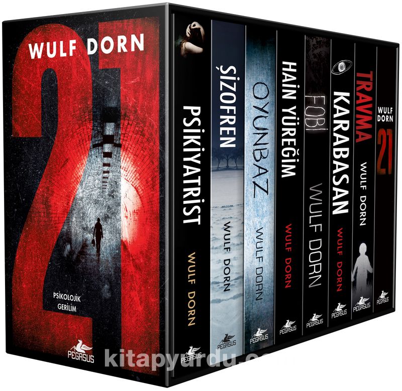 Wulf Dorn Psikolojik Gerilim  Kutulu Özel Set (8 Kitap)