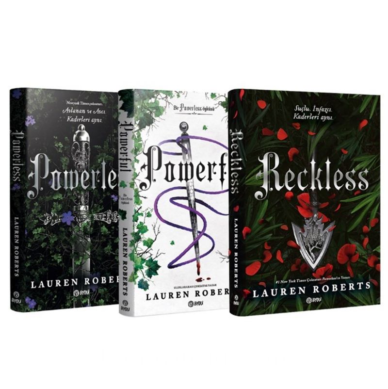 Powerless - Powerfull - Reckless 3 Kitap Set (Ciltli)