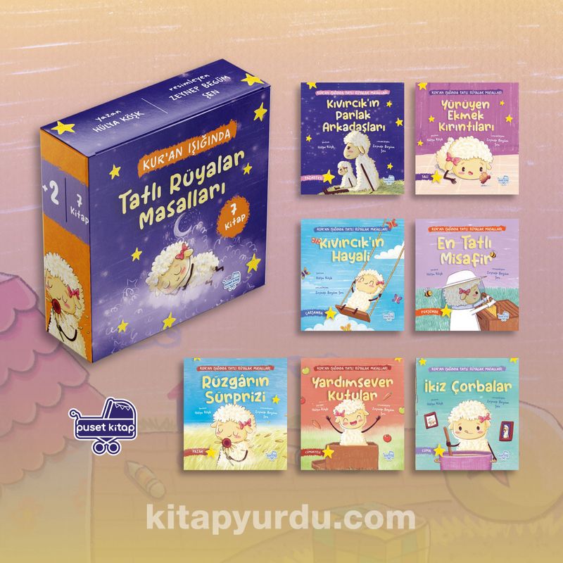 Kur'an Işığında Tatlı Rüyalar Masalları (7 Kitap)