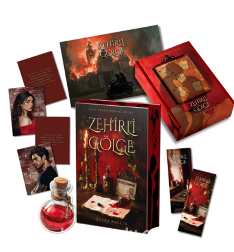 Zehirli Gölge ( Yan Boyamalı Özel Kutulu Set)