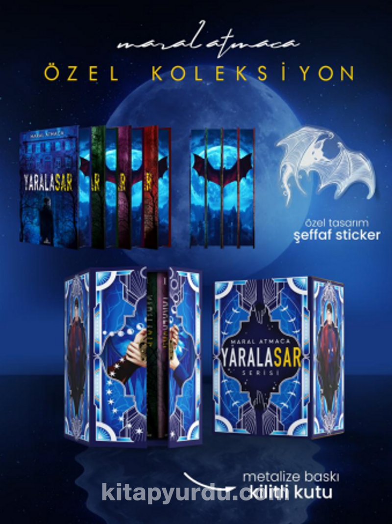 Yaralasar Serisi – Yan Boyamalı Kilitli Koleksiyon Kutu