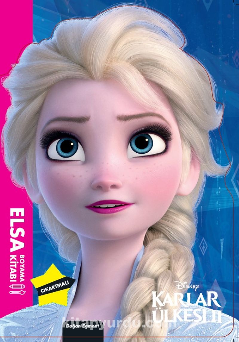 Disney Karlar Ülkesi 2 Elsa Maskeli Boyama Kitabı