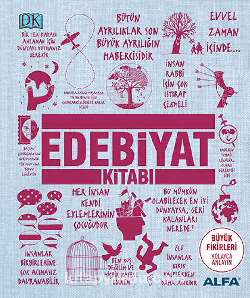 Edebiyat Kitabı (Ciltli) / DK Büyük Fikirler Serisi