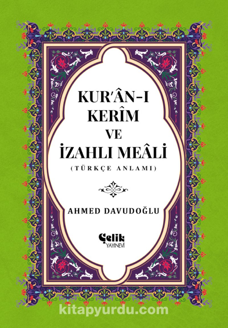 Kur'anı Kerim ve Türkçe Anlamı / İzahlı Meali / Orta Boy 4 Renkli