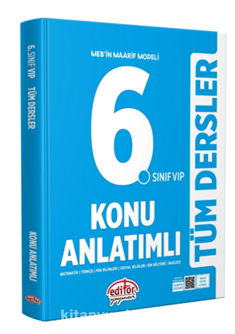6. Sınıf VIP Dersler Konu Anlatımlı