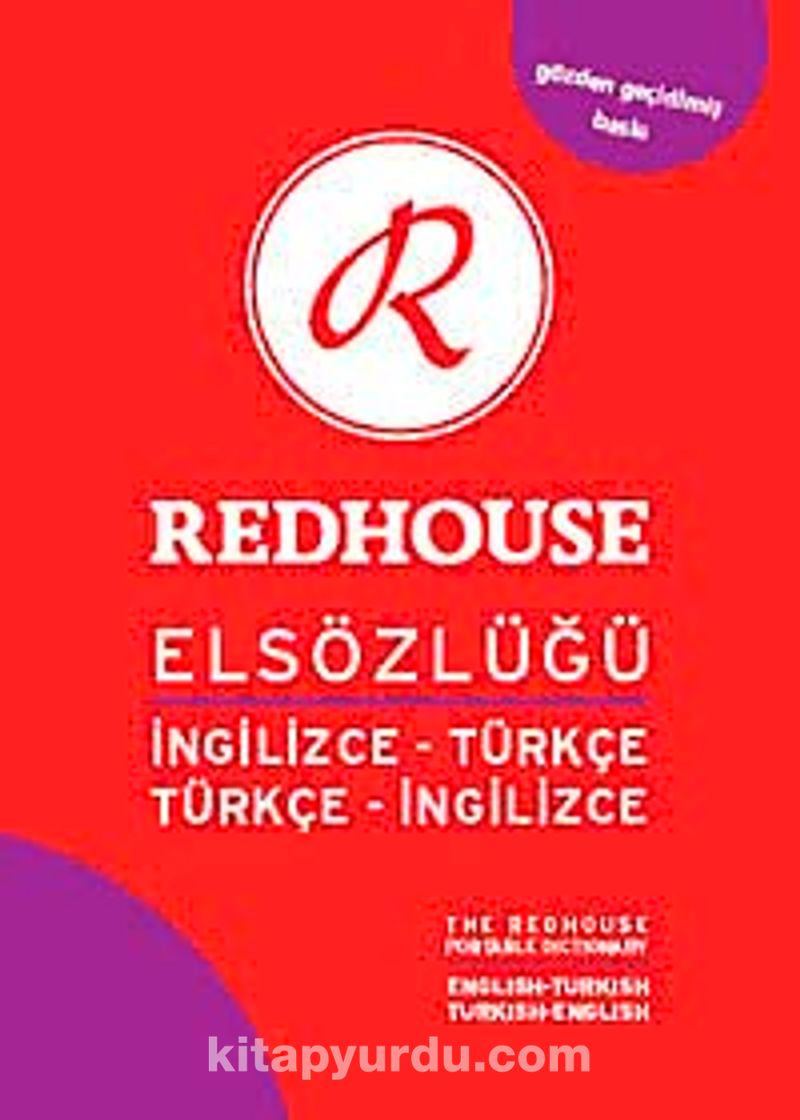 İngilizce-Türkçe/Türkçe-İngilizce Redhouse Elsözlügü (kod:RS 005)