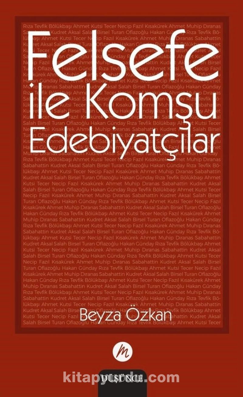 Felsefe ile Komşu Edebiyatçılar