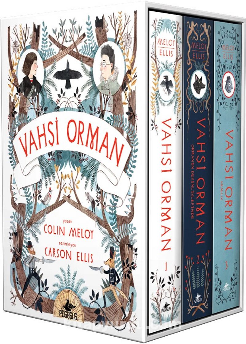 Vahşi Orman Serisi Kutulu Özel Set (3 Kitap)