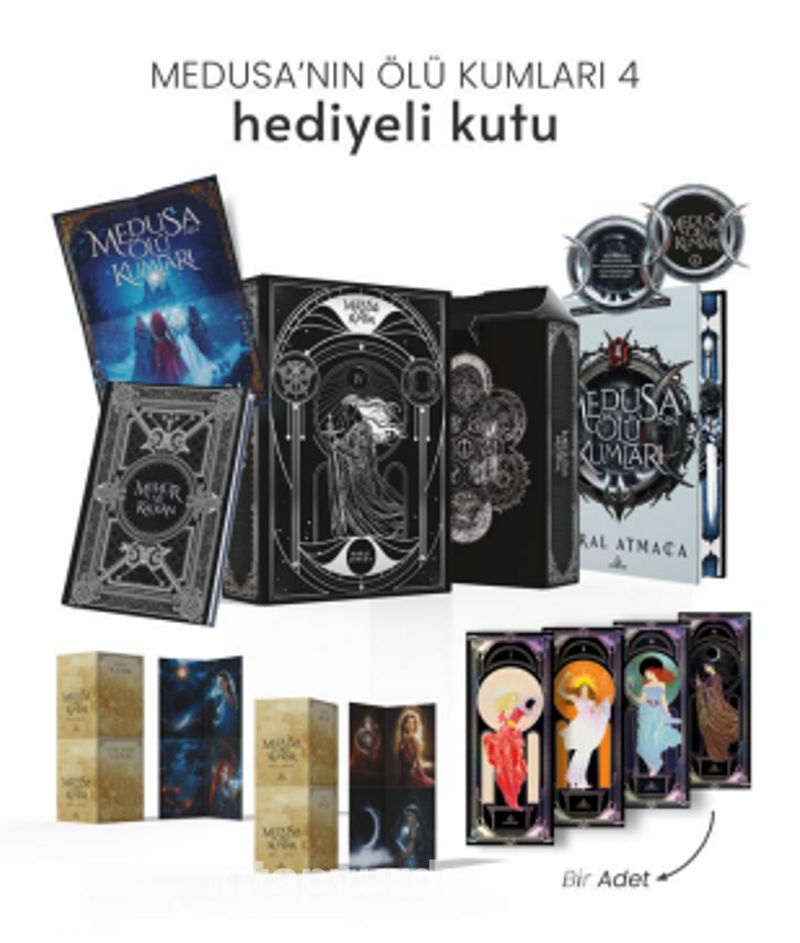 Medusa’nın Ölü Kumları 4 (Hediyeli Tekli Kutu)