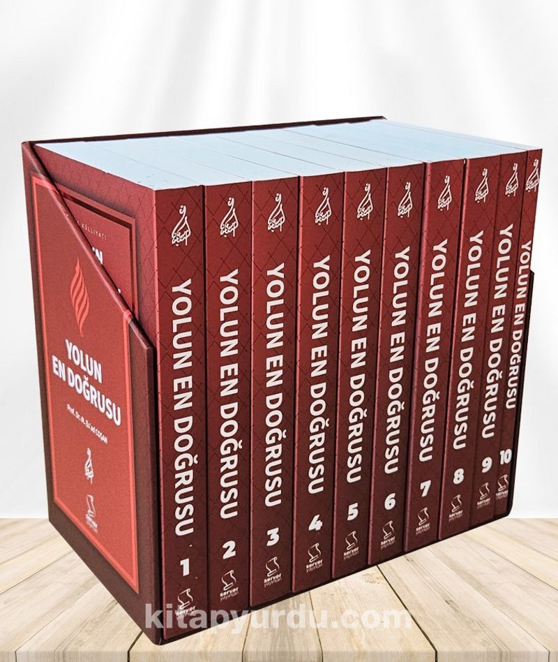 Yolun En Doğrusu Kutulu Takım Karton Kapak (10 Kitap)