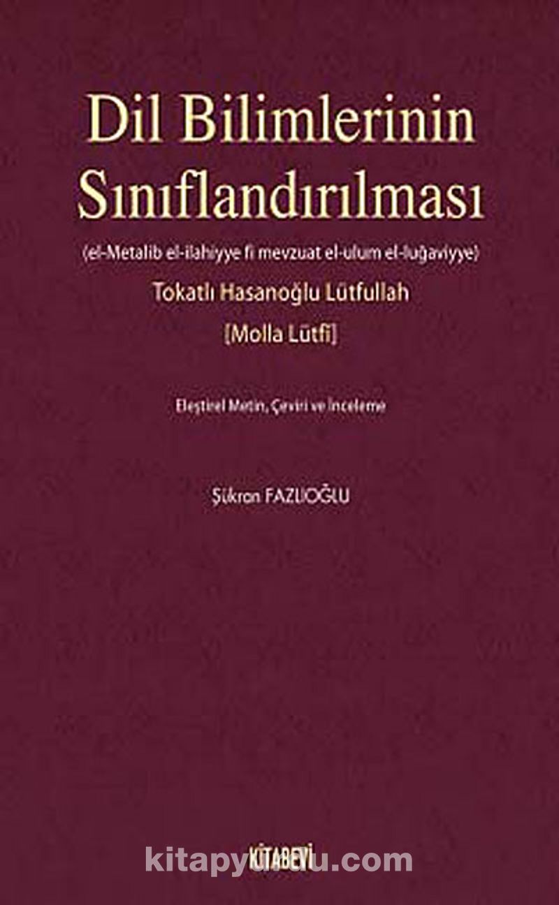 Dil Bilimlerinin Sınıflandırılması