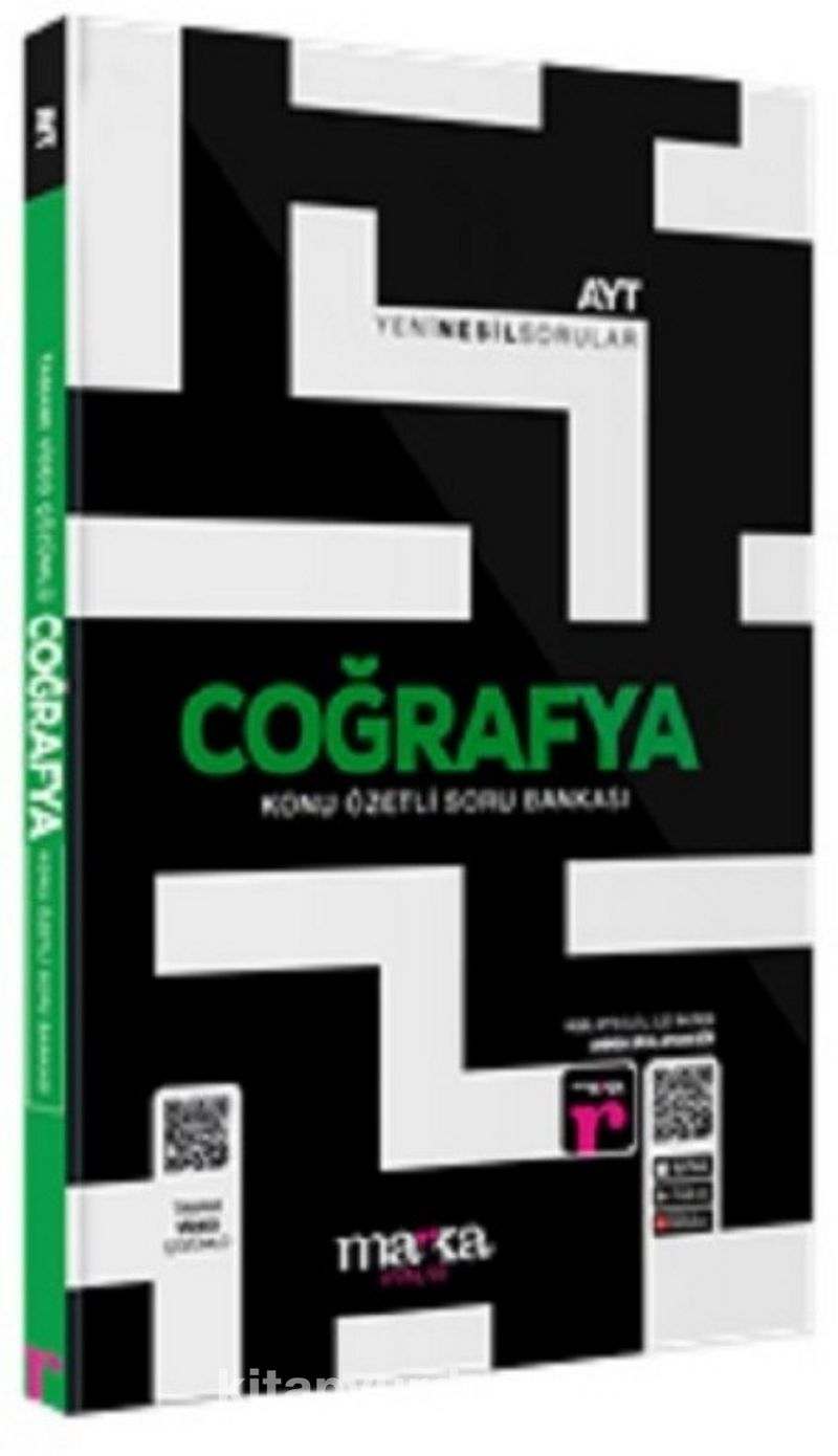 2025 AYT Coğrafya Konu Özetli Yeni Nesil Soru Bankası Tamamı Video Çözümlü (Ciltli)