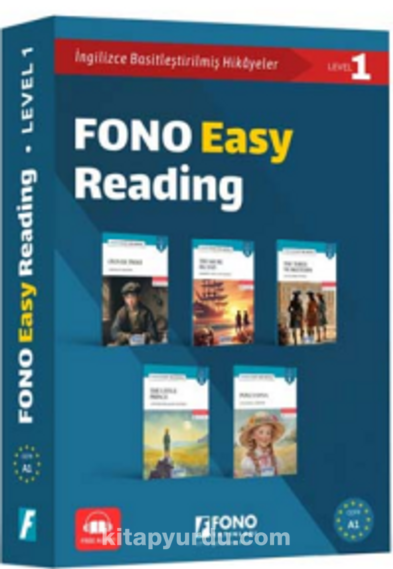 Easy Reading Hikaye Seti 5 Kitap A1‐ Level 1 (Kutulu)