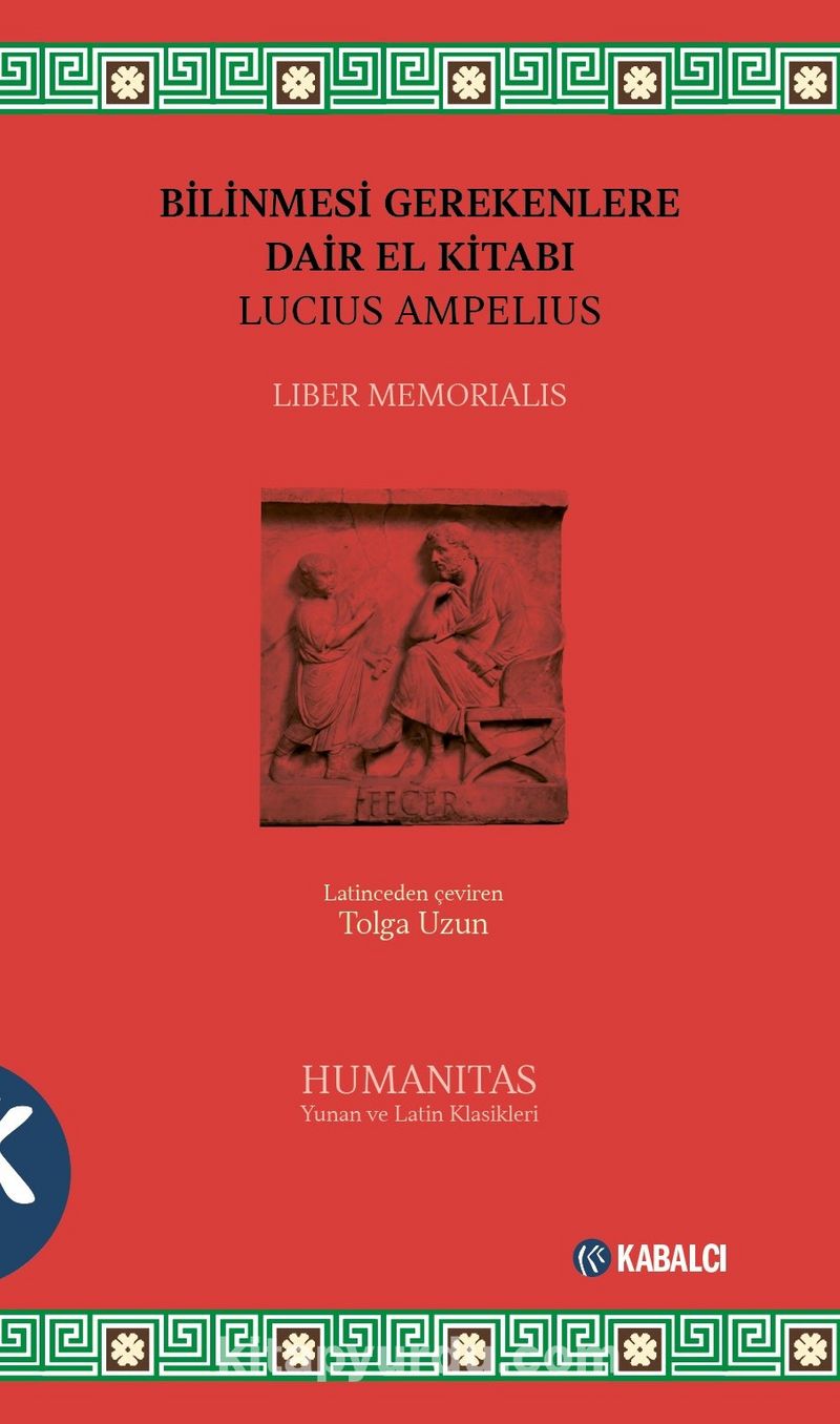 Bilinmesi Gerekenlere Dair El Kitabı Liber Memorialis