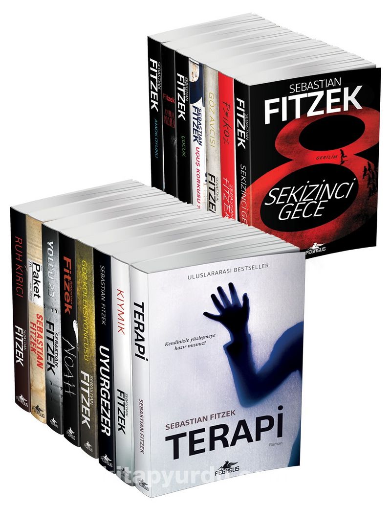 Sebastian Fitzek Psikolojik Gerilim Serisi Özel Set (15 Kitap)