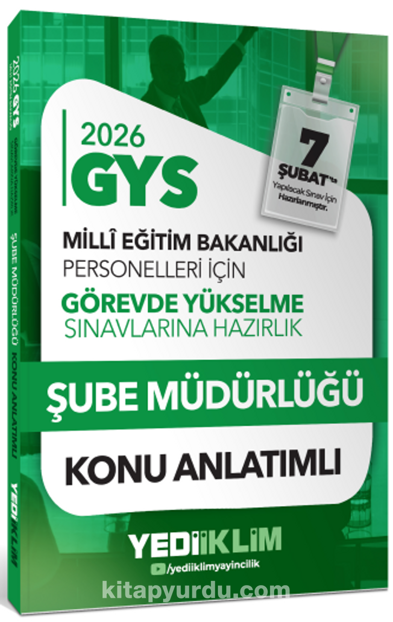 2026 MEB GYS Şube Müdürlüğü Konu Anlatımı