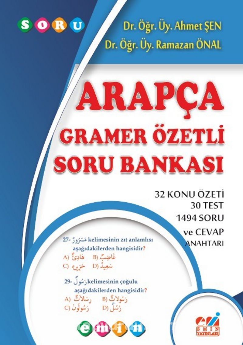 Arapça Gramer Özetli  Soru Bankası