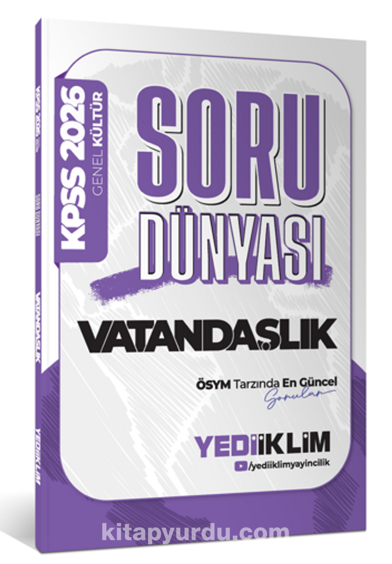 2026 KPSS Genel Kültür Vatandaşlık Soru Dünyası
