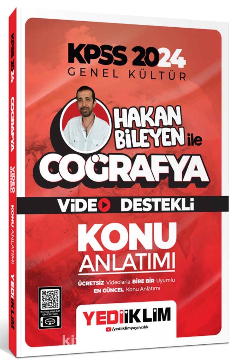 2024 KPSS Hakan Bileyen ile Coğrafya Video Destekli Konu Anlatımı