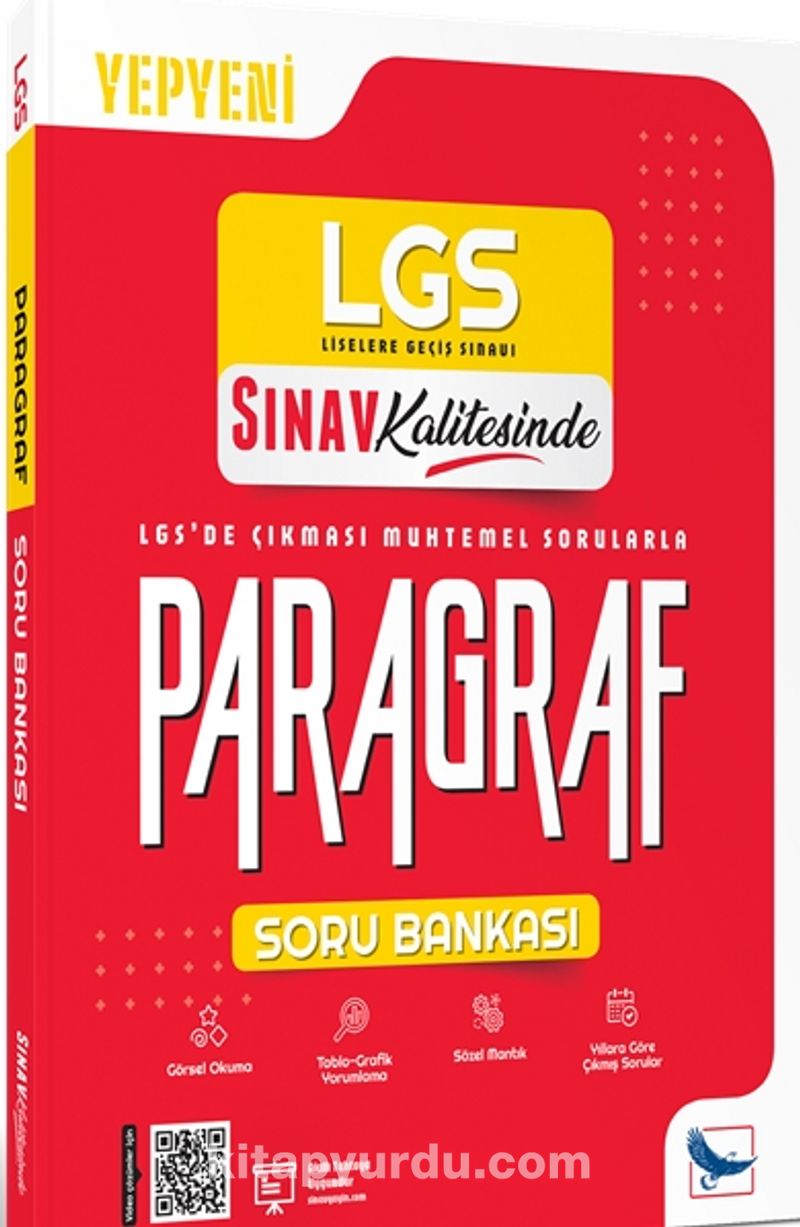 Sınav Kalitesinde 8. Sınıf LGS Paragraf Soru Bankası